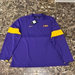 Nike NWT Dri-Fit Men’s LSU zip up XXL